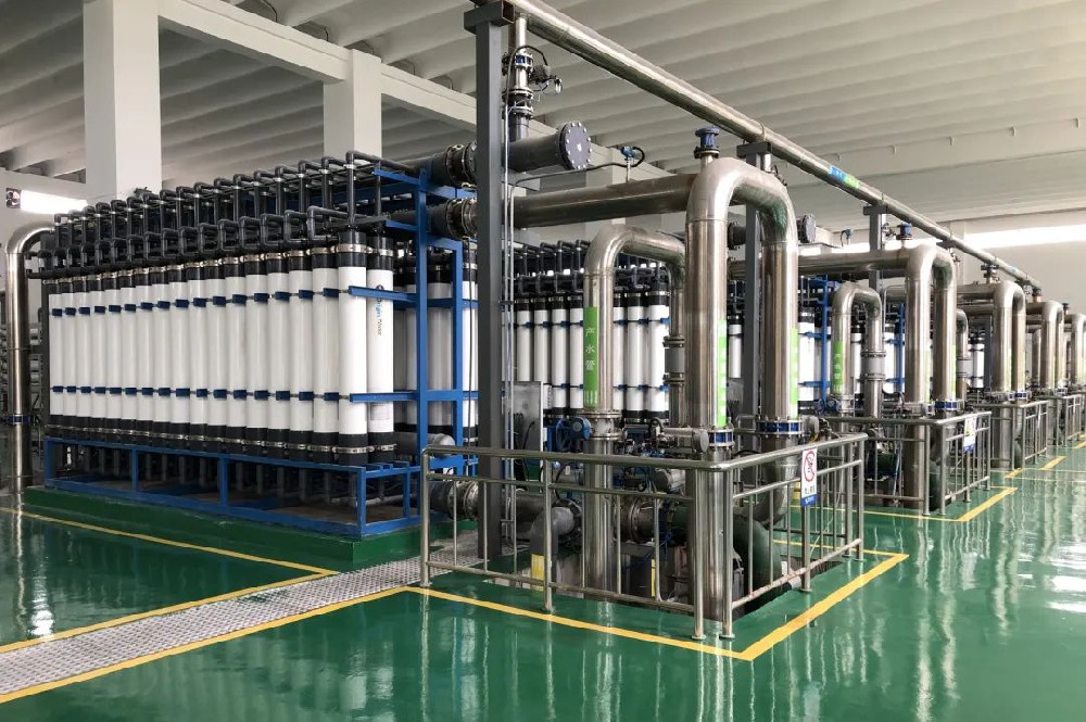 Wanzi Water Purification Plant of Weibei Industrial Park, Xian, Shanxi Province